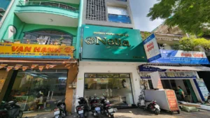  Exterior view of Nella Hair Transplant clinic in Ho Chi Minh City-a leading hair transplantology practice in Saigon 