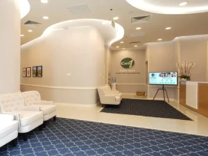  Reception and waiting area in Care1 Health Check clinic in Ho Chi Minh City-a leading provider of comprehensive health check services in Vietnam 