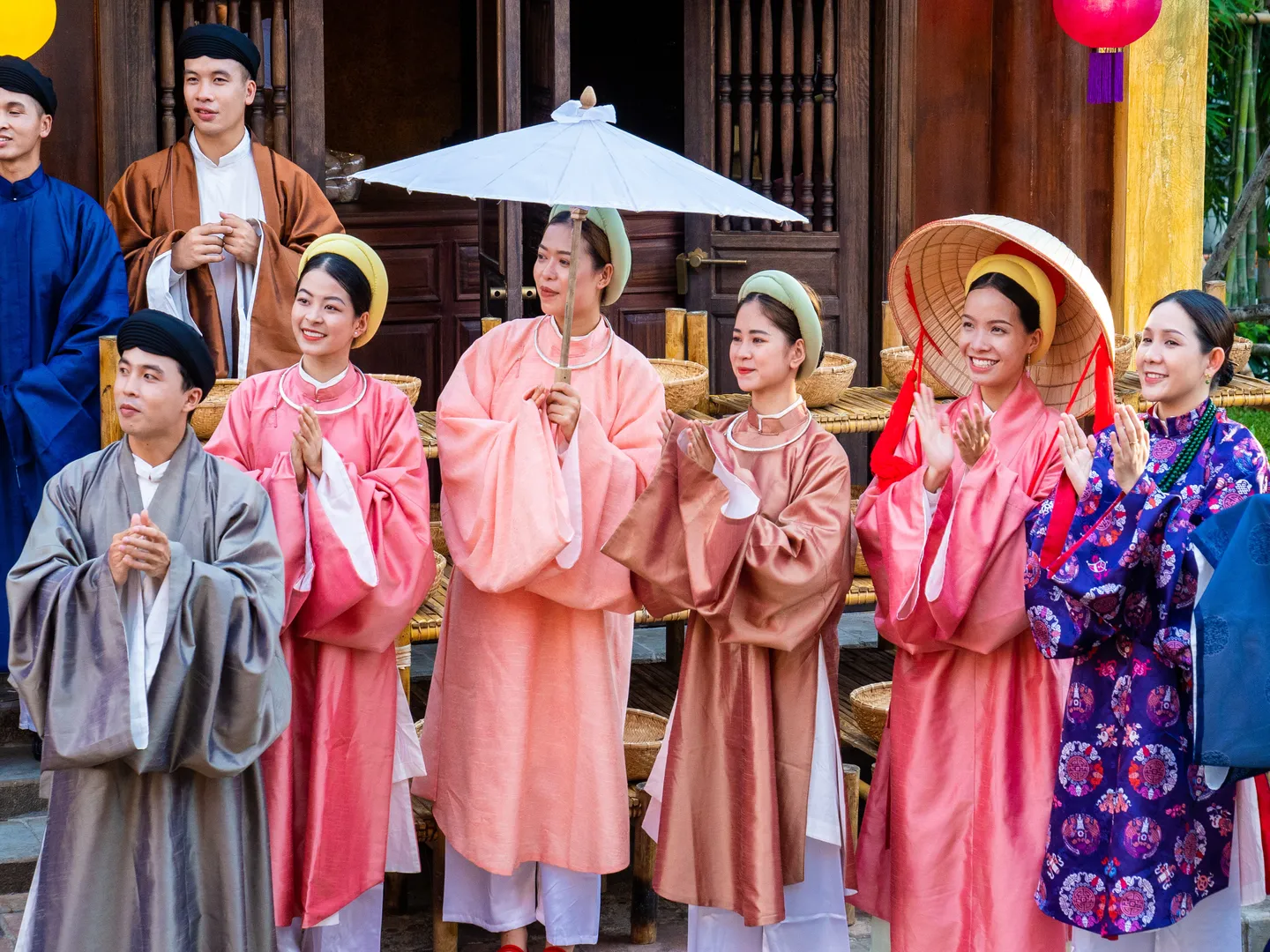  Vietnamese cultural show as a tribute to the local culture in Grand World Phu Quoc- a popular tourism destination in Vietnam 